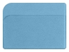 Картхолдер для пластиковых карт «Favor», голубой, пластик