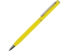 Ручка металлическая шариковая «Атриум софт-тач», желтый, soft touch