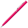 Ручка шариковая Euro Chrome, розовая, розовый, пластик; металл
