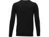 Пуловер «Stanton» с V-образным вырезом, мужской, черный, вискоза
