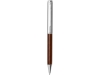 Ручка металлическая шариковая «Fabrizio», коричневый, серебристый, пластик