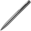Ручка шариковая Scribo, серо-стальная, серый, металл