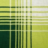Плед Duotone, зеленый с белым, зеленый, белый, шерсть 50%; акрил 50%