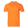 Рубашка поло унисекс  хлопок 185, 04B, Оранжевый, оранжевый, 185 гр/м2, хлопок