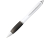 Ручка пластиковая шариковая «Nash», черный, белый, пластик