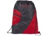 Спортивный рюкзак из сетки на молнии, красный, полиэстер