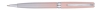 Ручка шариковая Pierre Cardin TENDRESSE, цвет - серебряный и пудровый. Упаковка E., розовый, латунь