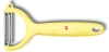 Нож для чистки томатов и киви VICTORINOX, двусторонее зубчатое лезвие, светло-жёлтая рукоять, желтый