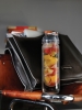 Бутылка для воды с контейнером для фруктов, 500 мл, оранжевый, tritan; as