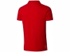 Рубашка поло «Hacker» мужская, красный, серый, хлопок