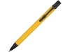 Ручка металлическая шариковая «Crepa», черный, желтый, металл