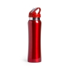 Бутылка для воды SMALY с трубочкой, красный, 800 мл, нержавеющая сталь, красный, нержавеющая сталь