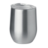 Кружка двустенная 300мл, тускло-серебряный, металл / нержавеющая сталь