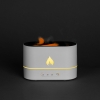 Увлажнитель-ароматизатор с имитацией пламени Fuego, белый, белый