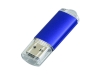 USB 3.0- флешка на 32 Гб с прозрачным колпачком, синий, металл