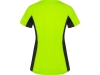 Спортивная футболка «Shanghai» женская, черный, зеленый, полиэстер