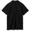 Рубашка поло мужская Summer 170, черная, черный, хлопок