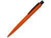 Ручка шариковая металлическая «Lumos M» soft-touch, черный, оранжевый, soft touch