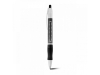 Шариковая ручка с противоскользящим покрытием «SLIM BK», белый, пластик