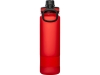 Бутылка для воды с ручкой «Misty», 850 мл, красный, soft touch