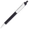 FORTE, ручка шариковая, черный/белый, пластик, черный, белый, пластик