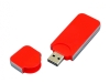 USB 2.0- флешка на 16 Гб в стиле I-phone, красный, пластик