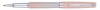 Ручка-роллер Pierre Cardin TENDRESSE, цвет - серебряный и пудровый. Упаковка E., розовый, латунь