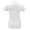 Рубашка поло женская ID.001 белая, белый, хлопок