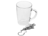 Набор «Drink»: кружка и ситечко для чая, серебристый, прозрачный, металл