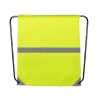 Рюкзак LEMAP, желтый неон, 41*35 см, полиэстер 190Т, светоотражающая полоса по середине, желтый, полиэстер 190t