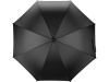 Зонт-трость «Радуга», черный, полиэстер