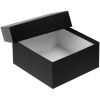 Коробка Emmet, средняя, черная, черный, картон