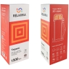 Термос для еды и напитков Relaxika 1500, стальной, серый, корпус - нержавеющая сталь; пробка - пластик