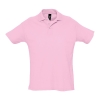 Рубашка поло мужская SUMMER II, розовый, S, 100% хлопок, 170 г/м2, розовый, хлопок 100%, плотноть 170 г/м2