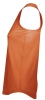 Майка женская Moka 110, оранжевая, оранжевый, джерси; хлопок 100%, плотность 110 г/м², гребенной хлопок; джерси