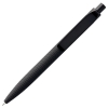 Ручка шариковая Prodir QS03 PRP Tyre Soft Touch, черная, черный, пластик; покрытие софт-тач