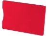 Защитный RFID чехол для кредитной карты «Arnox», красный, пластик