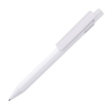 Ручка шариковая Zen, белый/белый, пластик, белый, пластик