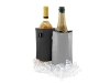Охладитель-чехол для бутылки вина или шампанского «Cooling wrap», черный, пвх