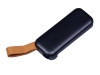 USB 3.0- флешка промо на 128 Гб прямоугольной формы, выдвижной механизм, черный, пластик
