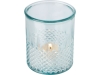 Подставка для чайной свечи «Estrel» из переработанного стекла, прозрачный, стекло
