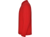 Рубашка поло «Estrella» мужская с длинным рукавом, красный, хлопок