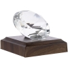 Стела Diamond, в подарочной коробке, кристалл - стекло, к9; подставка - дерево, мдф с ламинацией