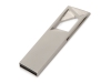 USB 2.0- флешка на 64 Гб «Геометрия mini», серебристый, металл