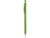 Ручка-стилус металлическая шариковая BAUME, зеленый