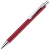 Ручка шариковая Lobby Soft Touch Chrome, красная, красный