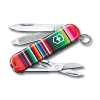 Нож-брелок VICTORINOX Classic "Mexican Zarape", 58 мм, 7 функций, разноцветный, пластик abs / cellidor