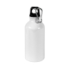 Бутылка под сублимацию GREIMS с карабином, белый, 400 мл, алюминий, белый, алюминий
