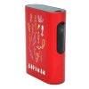 Внешний аккумулятор в металлическом корпусе Wōdan, сенсорный, 10000mAh, красный, красный