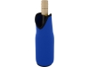 Чехол для бутылки «Noun» из переработанного неопрена, синий, неопрен
